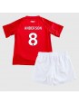 Nottingham Forest Elliot Anderson #8 Hjemmedraktsett Barn 2024-25 Korte ermer (+ bukser)